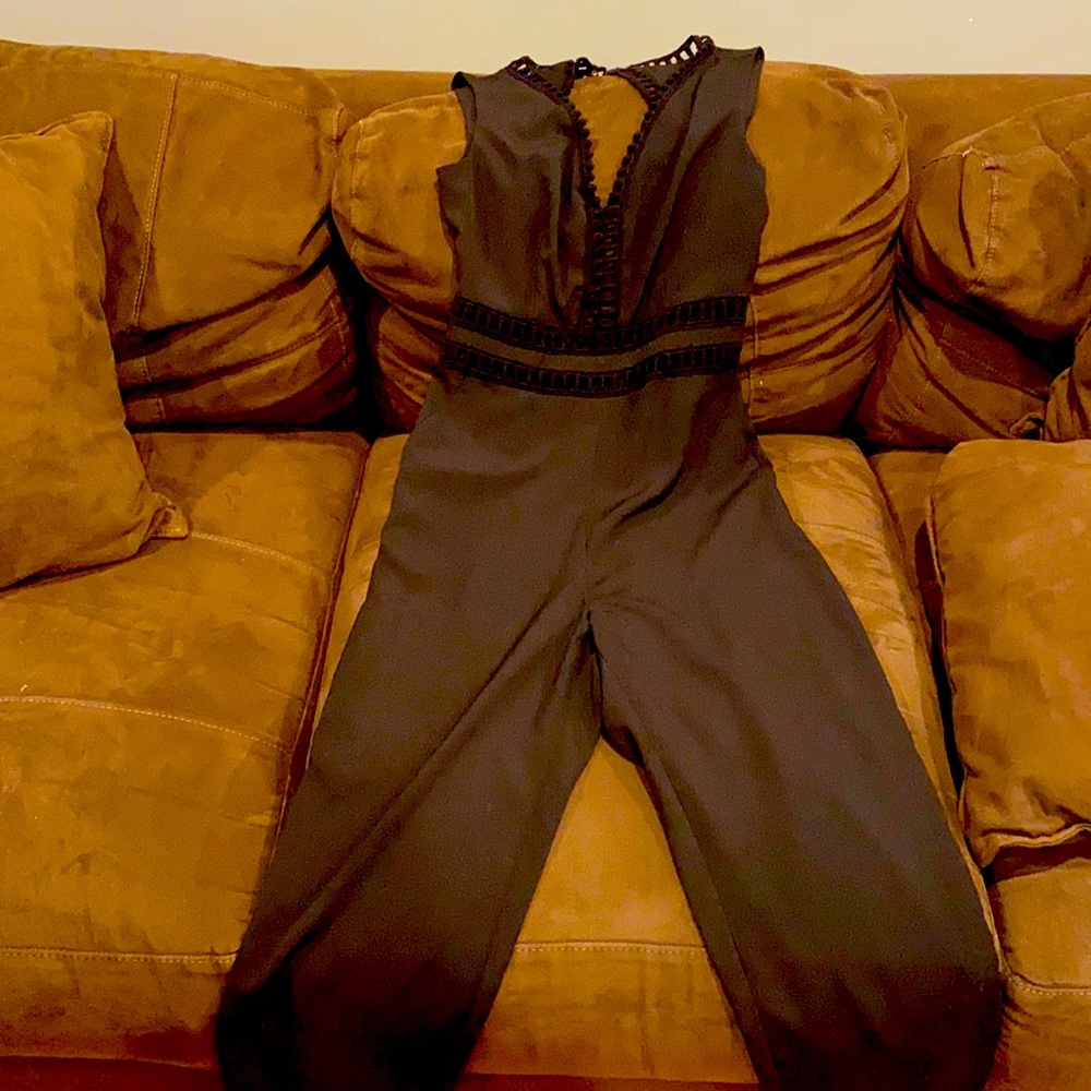 Black jumpsuit